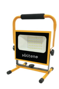 NAŚWIETLACZ LED 20W 6000K IP65 ŻÓŁTO-CZARNY VO0580 VOLTENO