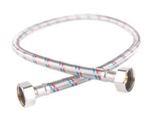 WĘŻYK W OPLOCIE 1/2" 40cm Z USZCZELKĄ PWS3 FERRO