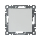 ŁĄCZNIK KRZYŻOWY POJEDYNCZY LUMINA BEZ RAMKI BIAŁY WL0030 HAGER