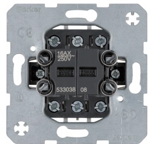 MECHANIZM ŁĄCZNIKA SCHODOWEGO PODWÓJNEGO ONE.PLATFORM UNIWERSALNY 53303808 HAGER
