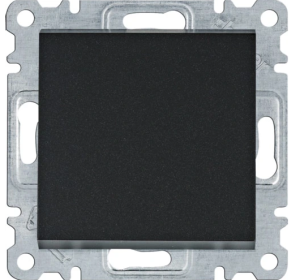 ŁĄCZNIK POJEDYNCZY LUMINA 1-BIEG. BEZ RAMKI CZARNY WL0013 HAGER