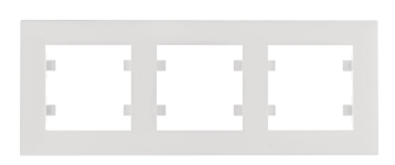 RAMKA 3-KROTNA LUMINA INTENSE POZIOMA BIAŁY WL5730 HAGER