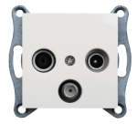 GNIAZDO ANTENOWE RTV-SAT LUMINA STANDARD BIAŁY WL3110 HAGER