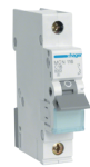 WYŁĄCZNIK NADPRĄDOWY MCB 1P C16A MCN116E HAGER