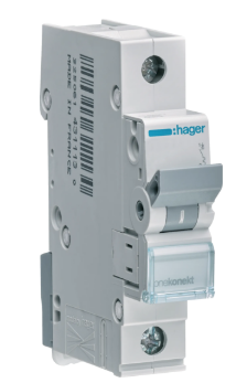 WYŁĄCZNIK NADPRĄDOWY MCB 1P C25A MCN125E HAGER