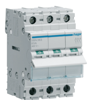 ROZŁĄCZNIK MODUŁOWY 3P 63A SBN363 HAGER