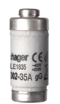 WKŁADKA TOPIKOWA D02 gG 35A 400VAC LE1835 HAGER