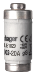WKŁADKA TOPIKOWA D02 gG 20A 400VAC LE1820 HAGER