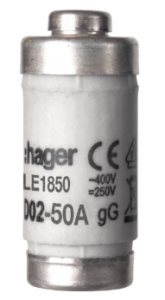 WKŁADKA TOPIKOWA D02 gG 50A 400VAC LE1850 HAGER