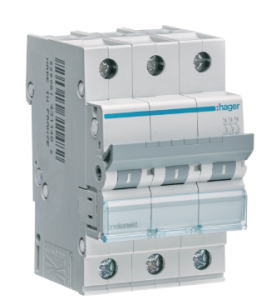 WYŁĄCZNIK NADPRĄDOWY MCB 3P C25A MCN325E HAGER