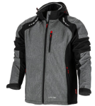 KURTKA ROBOCZA SOFTSHELL rozm.S ODBLASKOWA SZARO-CZARNY L4092301 LAHTI PRO PROFIX