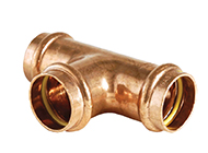 TRÓJNIK CU-B PRESS GAS 18x18x18 RES