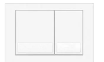 PRZYCISK SPŁUKUJĄCY DO WC M06 BIAŁY SPP/030/0/K KK-POL