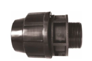 ZŁĄCZKA 25x1" GZ SKRĘCANA DO RUR PE PN16 CZARNY 444256 MAGNAPLAST