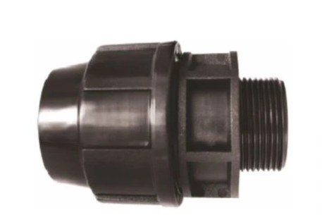 ZŁĄCZKA 25x1" GZ SKRĘCANA DO RUR PE PN16 CZARNY 444256 MAGNAPLAST