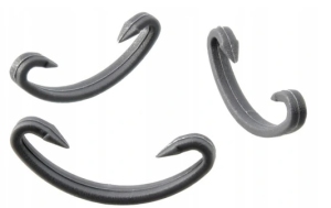 SPINKI (KLIPSY) DO OTULINY opak.100szt F-693242 TIA