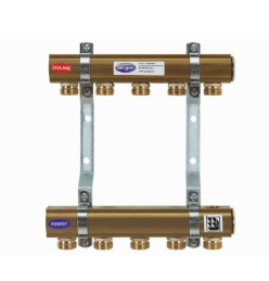 ROZDZIELACZ 6-OBWODOWY MOSIĘŻNY Z NYPLAMI 1041122160 GORGIEL