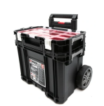 SKRZYNKA NARZĘDZIOWA NA KÓŁKACH Z ORGANIZEREM CONNECT CZARNY 239996 KETER