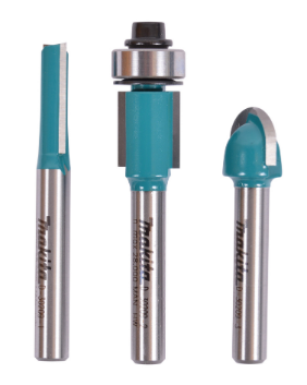 ZESTAW FREZÓW TRZPIENIOWYCH TRZPIEŃ 6mm opak.3szt D-30209 MAKITA