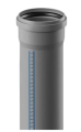RURA KIELICHOWA 40x1,8x2000mm HTEM HT PLUS SZARY 10160 MAGNAPLAST #1