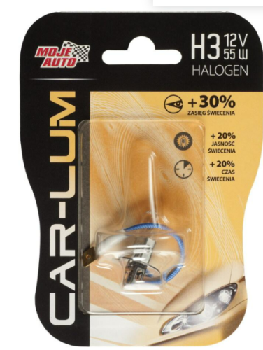 ŻARÓWKA HALOGENOWA 12V 55W H3 VIRAGE 91-002 AMTRA
