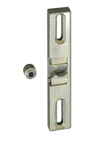 ZATRZASK DRZWI BALKONOWYCH Z ROLKĄ 90x20mm OCYNK OKO-0215-0