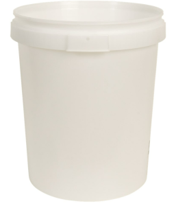 POJEMNIK OKRĄGŁY GRIPLINE-O 33L TRANSPARENTNY KUI00330-3201 BERDAL