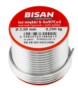 LUT MIĘKKI LC97CU3 2,5mm 250g B870090 BISAN