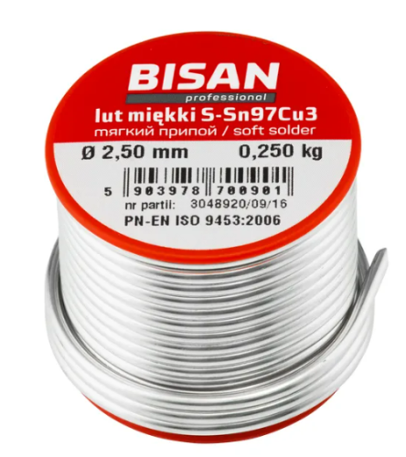 LUT MIĘKKI LC97CU3 2,5mm 250g B870090 BISAN
