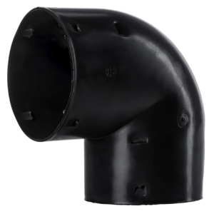 KOLANKO 100/90° DRB CZARNY 30430 MAGNAPLAST