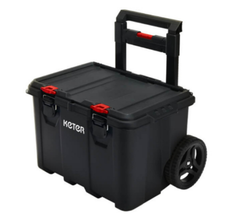 SKRZYNKA NARZĘDZIOWA NA KÓŁKACH 52,5x41,1x55,5cm CZARNY 251493 KETER