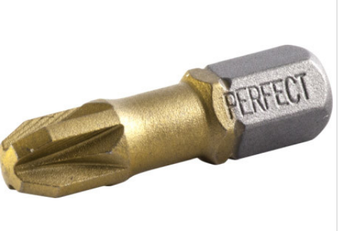 KOŃCÓWKA PZ 3x25 TITANIUM DO WKRĘT. "PER STALCO