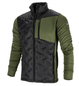 BLUZA ROBOCZA OCIEPLANA PIKOWANA Z ZAMKIEM rozm.2XL CZARNO-ZIELONY L4013605 LAHTI PRO PROFIX