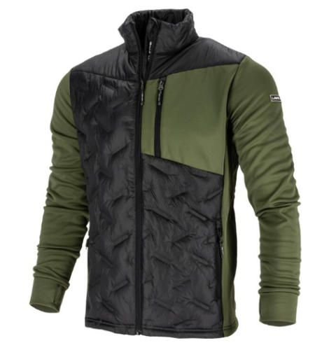 BLUZA ROBOCZA OCIEPLANA PIKOWANA Z ZAMKIEM rozm.2XL CZARNO-ZIELONY L4013605 LAHTI PRO PROFIX