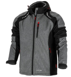 KURTKA ROBOCZA SOFTSHELL rozm.2XL ODBLASKOWA SZARO-CZARNY L4092305 LAHTI PRO PROFIX