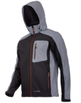 KURTKA ROBOCZA SOFTSHELL rozm.2XL CZARNO-SZARY L4091605 LAHTI PRO PROFIX