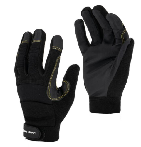 RĘKAWICE OCHRONNE POWŁOKA PVC 7" (S) CZARNY L281007K LAHTI PRO PROFIX