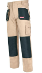 SPODNIE ROBOCZE DO PASA 270g rozm.3XL BEŻOWY L4050160 LAHTI PRO PROFIX