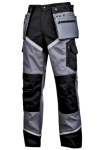 SPODNIE ROBOCZE DO PASA 270g rozm.XL MONTERSKIE CZARNO-SZARY L4051604 LAHTI PRO PROFIX