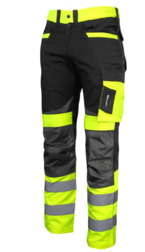 SPODNIE ROBOCZE DO PASA 270g rozm.3XL OSTRZEGAWCZE L4051106 LAHTI PRO PROFIX