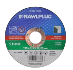 TARCZA DO KAMIENIA 230x3,2x22,23mm KORUNDOWA [RAWLPLUG ACCESSORIES] RT-CDS-230/32 KOE