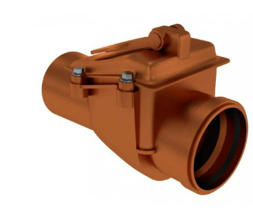 ZASUWA BURZOWA DN110 POMARAŃCZOWY D-061662 TIA