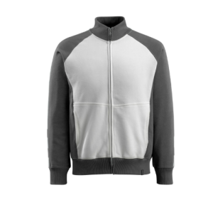 BLUZA ROBOCZA Z ZAMKIEM AMBERG rozm.S BIAŁY/ANTRACYT 50565-963-0618 MASCOT