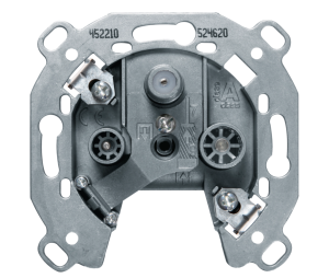 GNIAZDO ANTENOWE RTV-SAT B.KWADRAT KOŃCOWE 53455311 BERKER HAGER