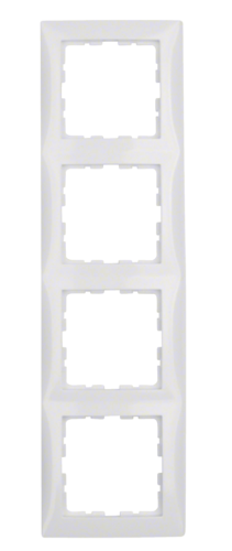 RAMKA 4-KROTNA B.KWADRAT PIONOWA BIAŁY 5310148989 HAGER