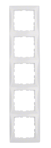 RAMKA 5-KROTNA B.KWADRAT POZIOMA BIAŁY 5310158989 HAGER