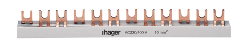 SZYNA FAZOWA 3-BIEGOWA 10mm2 57 MODUŁÓW KDN363B HAGER