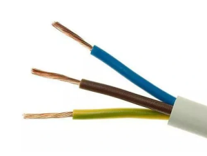 PRZEWÓD MIESZKANIOWY OMY 3x0,75mm2 300/300V BIAŁY 111225 AKS ZIELONKA