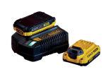 ZESTAW ŁADOWARKA 18V+ 2x2,0Ah V20 FATMAX SFMCB12D2-QW STANLEY