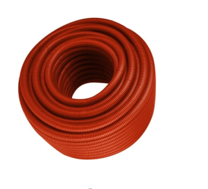 RURA OSŁONOWA KARBOWANA 18/22mm ZWÓJ 50mb CZERWONY RESPOL